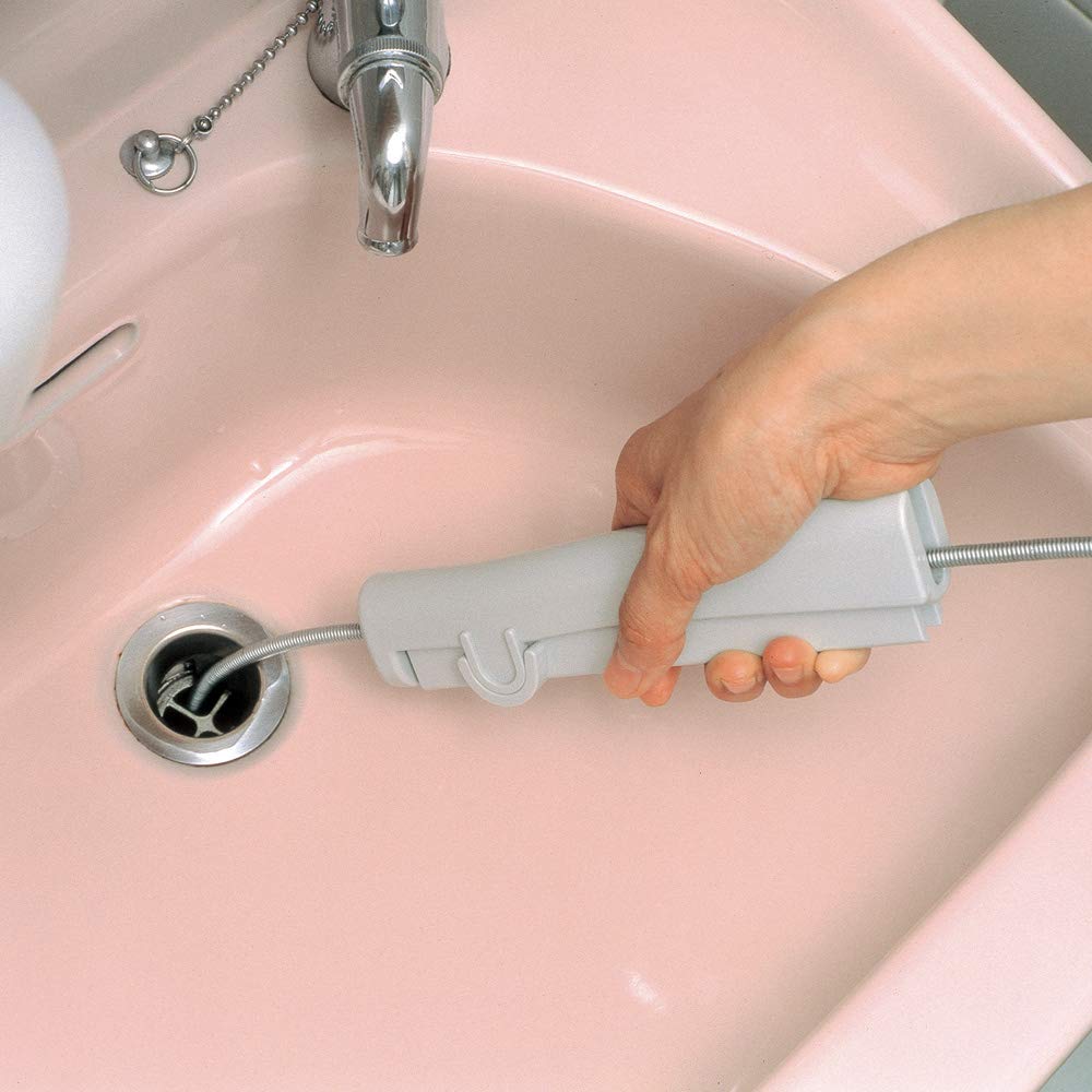 Azuma Industrial Drain Pipe Cleaning Pipe Clog 4m Wire Removes Clogs Without Removing AZ473 Brush, Remover, Length, Pipes,