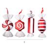 Sweet Cute Ornament Home Decoration Christmas Tree Display Tools Candy Cane Christmas Giant Candy