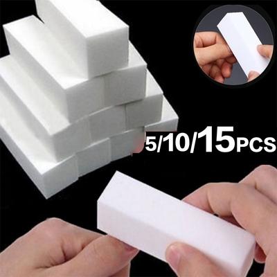5/10/15PCS Buffer Leštící písek Brusné pilníky Blokové leštění nehtů Manikúra Péče o bílé Nail Art Tipy