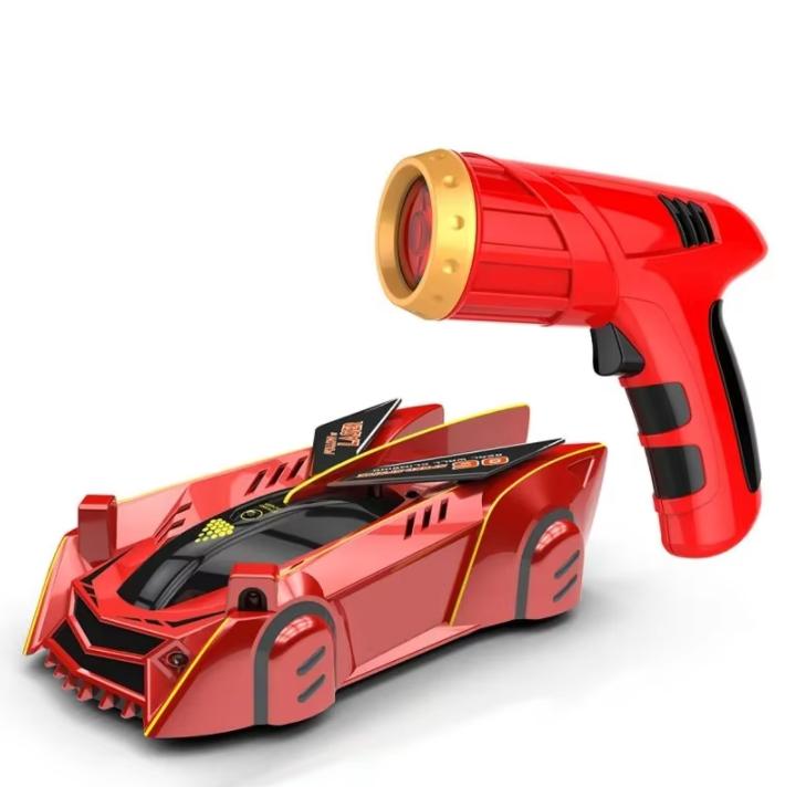 

Rc Car Infrared Laser Stunt Tracking Wall Ceiling Climbing Light Remote Control Drifting Car Electric Anti-gravity Car Boy Toys красный
