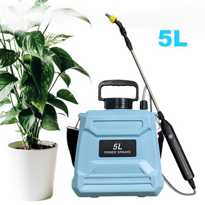 Electric 2 Gal Battery Powered Sprayer with Spray Gun Shoulder Pesticide Sprayer Automatic Garden Water Sprayer Irrigation Tool