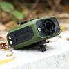 Portable Waist Clip Fan Rechargeable Air Conditioner Coolers 5 Speed Adjustment Outdoor Cooling Fan with LED Flashlights