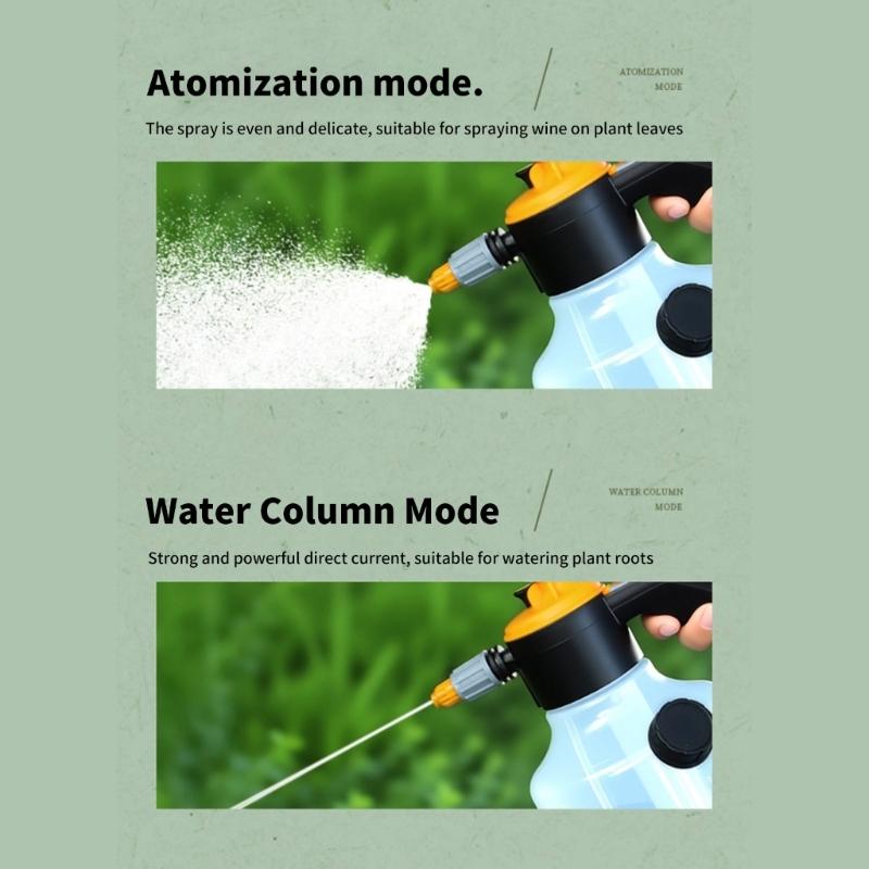 Large Capacity Plastic Plant Watering Can With Adjustable Nozzle for Outdoor Cleaning And Horticulture