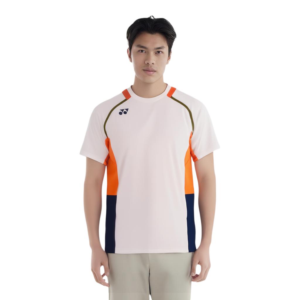 YONEX T-Shirts Men's Crew Neck Moderate Straight Fit 10637YX