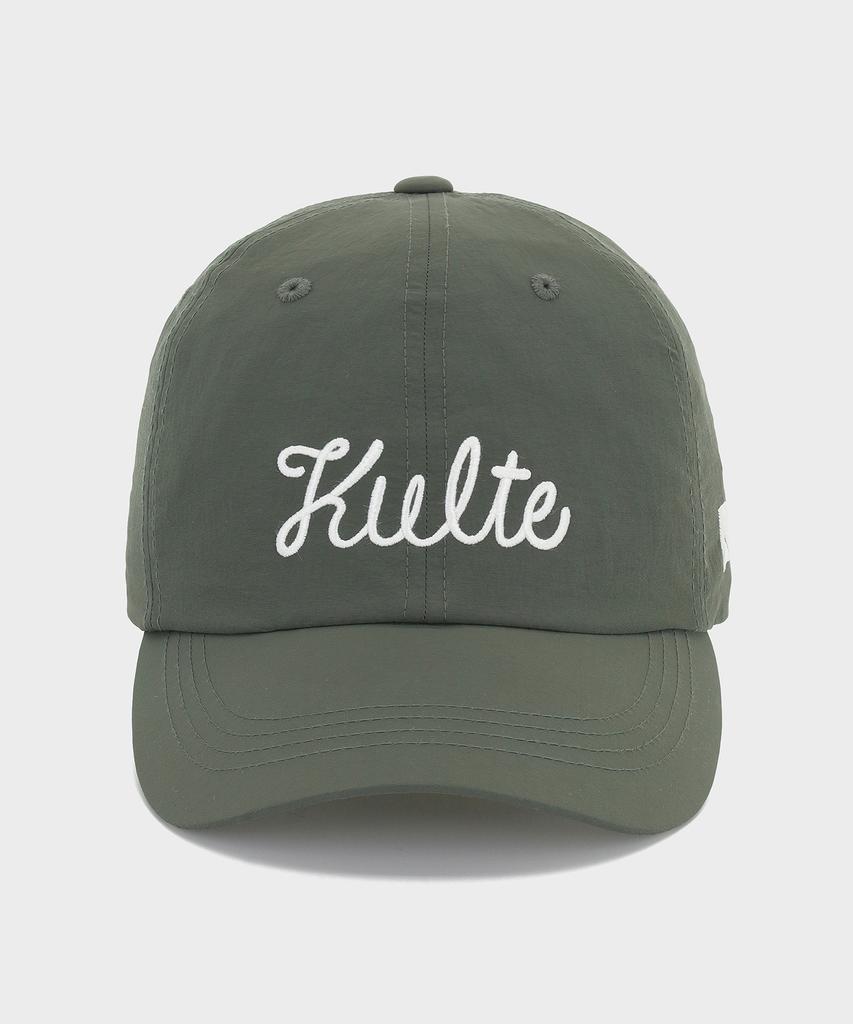 KULTE Script Nylon Cap Khaki