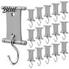 Easy Install Awning Clips 1/16Pcs RV Hook for Lights Light Holder Clothing Lights Drying Hanger Plastic Metal S-Shaped Hook Accessory