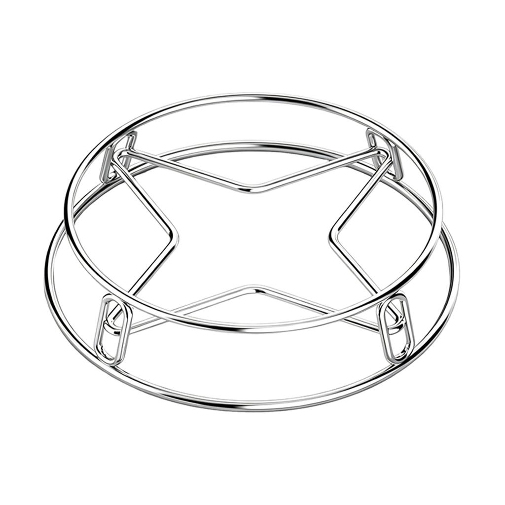 Round Hot Pan Rack-Steamer Stainless Steel Stackable Cooking Rack Pans Equipment Kitchen Baking Cooking Accessories