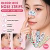 50Pcs Nose Lift Strips 3DNose Shaping Sticker Shrink Nose Patch For Nose Reshaping Contouring Slimming Nose Wing Stickers