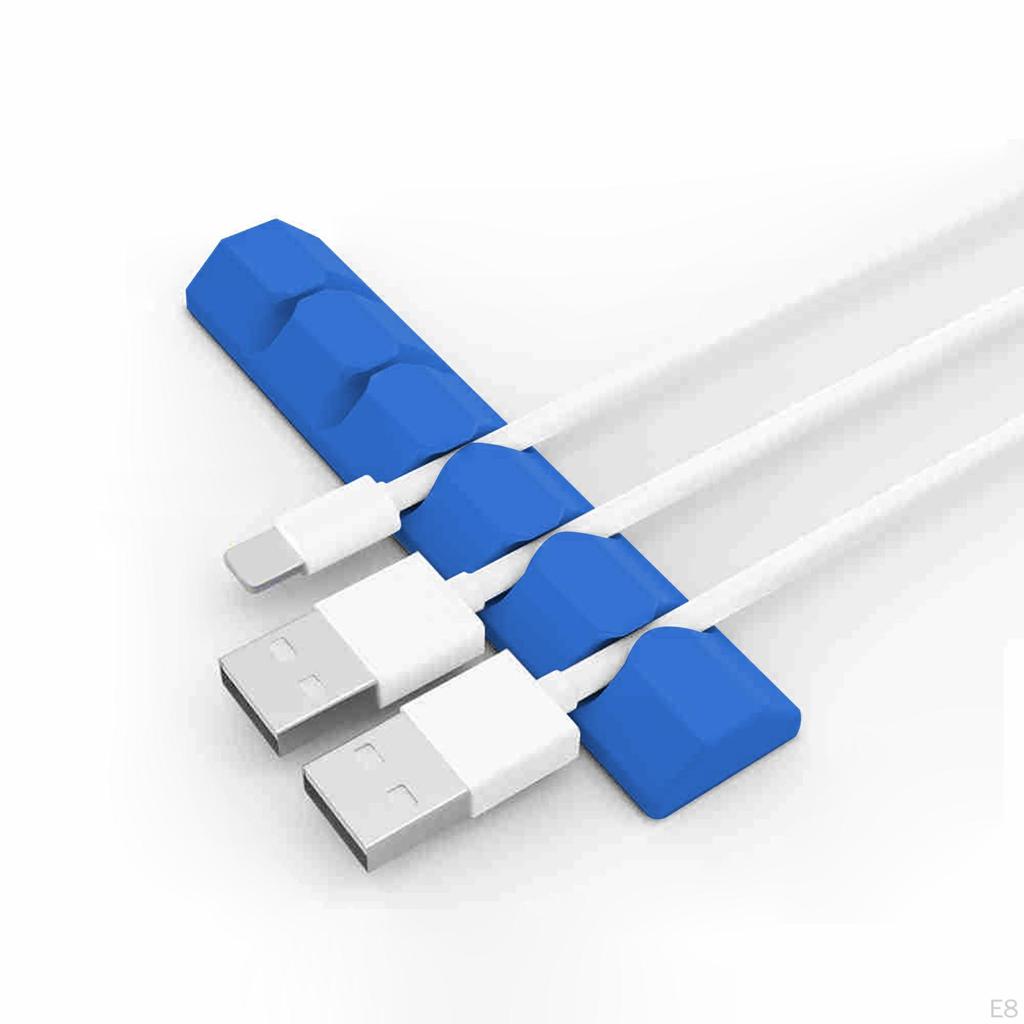 Cable Clips ,Cable Management ,USB Charger Wire USB Holder for Desktop Home, Car ,Office