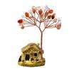 Creative Natural Crystal Tree Copper Wire Crystal Decorative Trees Fortune Tree Figurine  Desktop