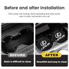 Interior Stickers 2Pcs Car Coasters Water Cup Mats Waterproof Slot Pads For Lexus IS250 IS220d NX300h RX450h IS300h Ct200h UX250