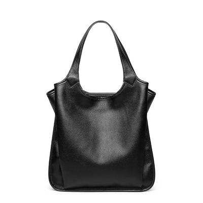 Cow Genuine Leather Bag Ladies Tote Women's Leather Handbags Big Female Shoulder Bag Red Hand Bags for Women