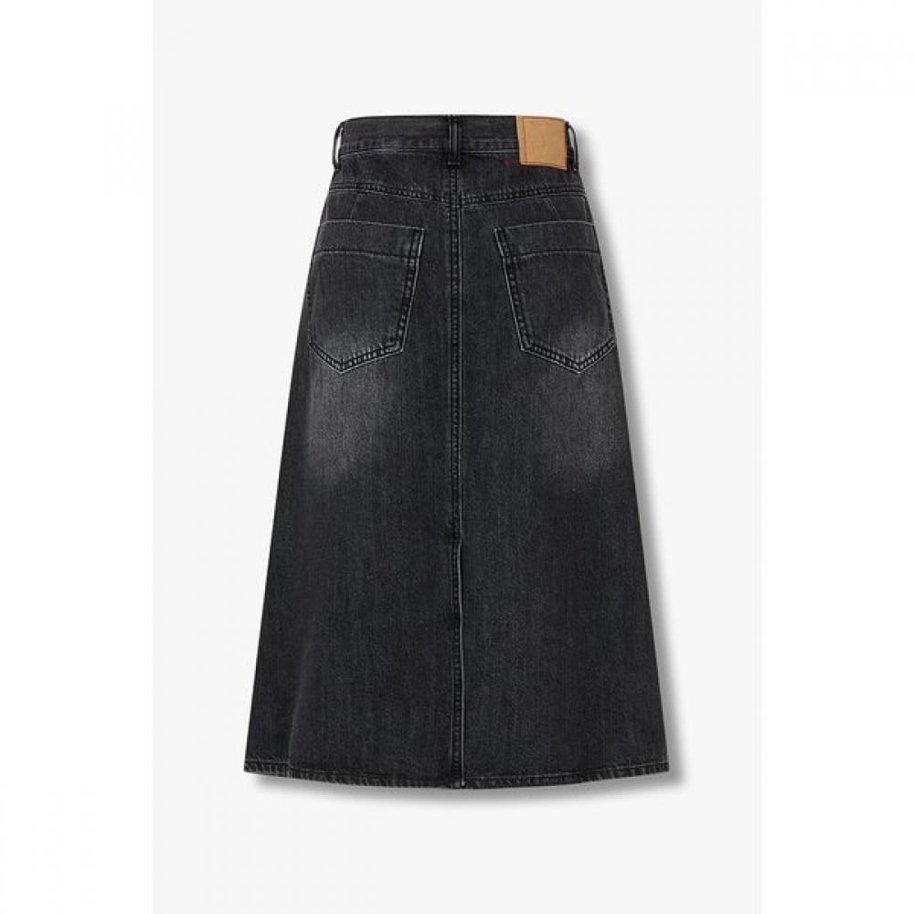 STUDIO TOMBOY Washed Denim Skirt 9106262207ar