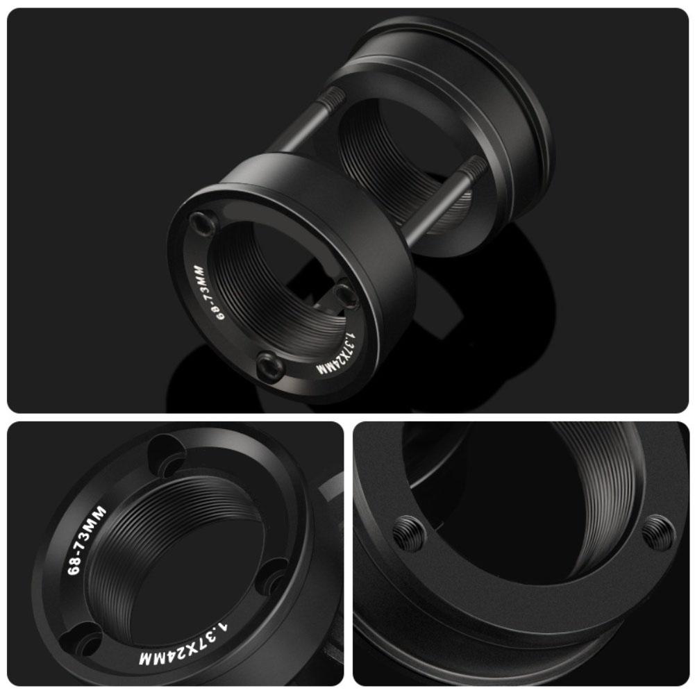 CNC Precision Tooth Pattern Eccentric BB Steel Spindle