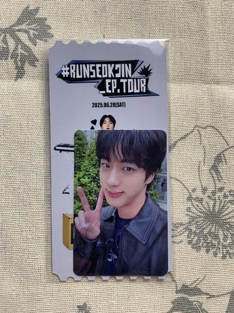 

[USED] RUNSEOKJIN_EP.TOUR BTS Trading Card JIN 6/28
