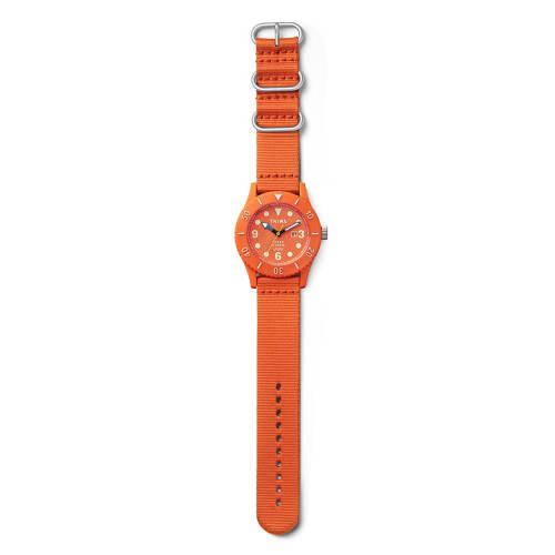 TRIWA/TRIWA Men's & Women's (Unisex) Time for Oceans Submariner Orange Watch, TIME FOR OCEANS SUBMARINER NEMO TFO203-CL150512, Officially Imported, Sw