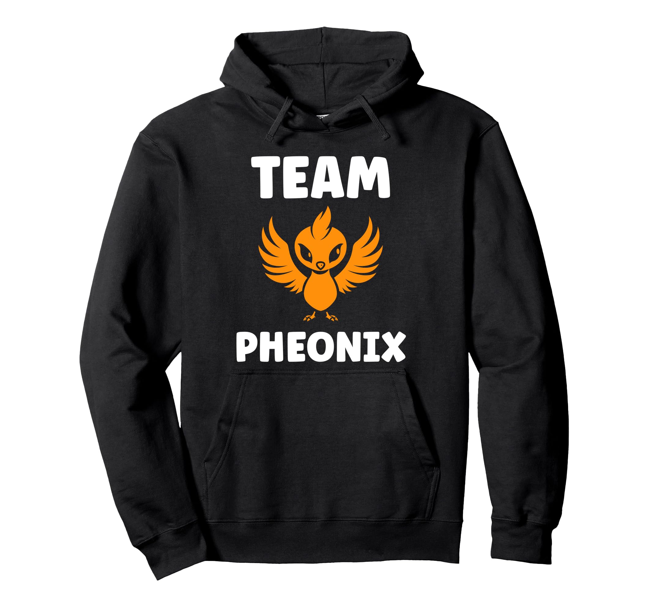 

Humor Phoenix Animals Simple Fire Bird Team Phoenix Hoodie чёрный