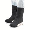Motorcycle/E-Bike Winter Warm & Shoe Cover - Windproof Ankle Protection, Cold-Resistant Textile Foot Case for Most Riding Boots