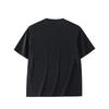Anta Knitted Pullover Comfortable Casual Round Neck Short Sleeve T-Shirt Men Tops Basic-Black Silver 952428112-5