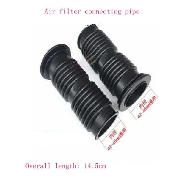 Motorcycle Modified Air Filter Connecting Tube Pedal Fit For GY6 Tricycle Go-kart Off-road ATV Stretch Hose NEW 1PC