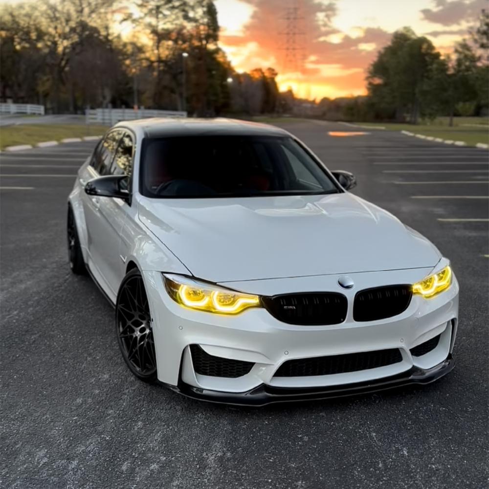 Suitable For BMW M3 M4 CSL 4 Series DRL Yellow Gold Color LED Modules F80 F82 F83 F32 F36 F33 Daytime Running Light RGB Red Blue