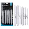 Professional Sketching & Blending Stump and Eraser Set