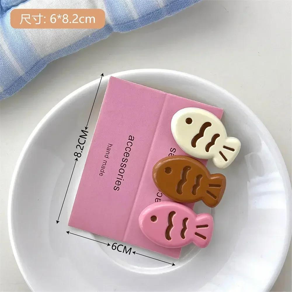 3pcs Cartoon Small Fish Hairpins Children Korean Styles Sweet Girls Colorful Mini Cute Hair Clips Hair Accessories Wholesale