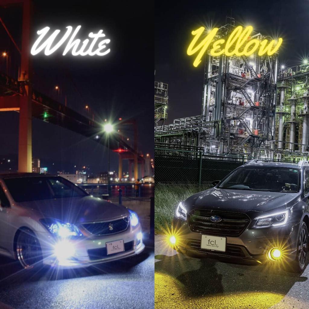 LED Fog Vehicle Inspection Genuine Light Long Set of 2 and PSX26W 3000K fcl. Lamps, Compliant, Distribution, Life, 12V/24V Compatible, (Left Right),