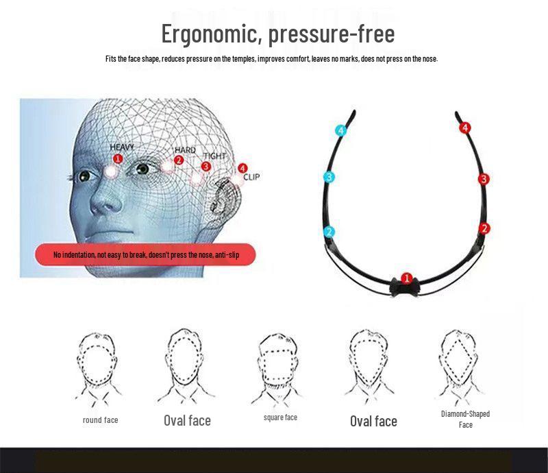 Smart Color-Changing Sports Glasses: Stylish Day-Night Cycling and Running Sunglasses