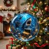 Marine Animals Luminous Crystal Ball Pendant Acrylic Christmas Ball Ornament  Party Decoration