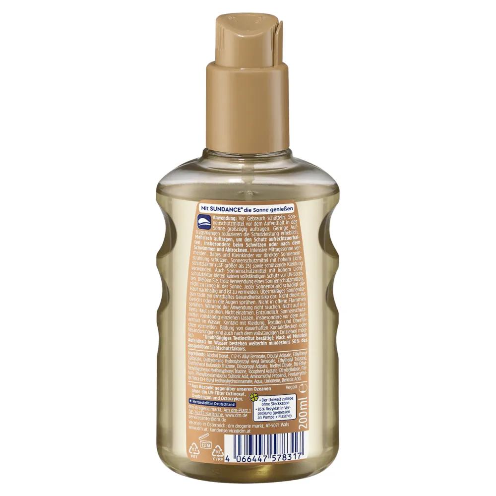 Aceite Solar en Spray DM Sundance SPF20 200ml
