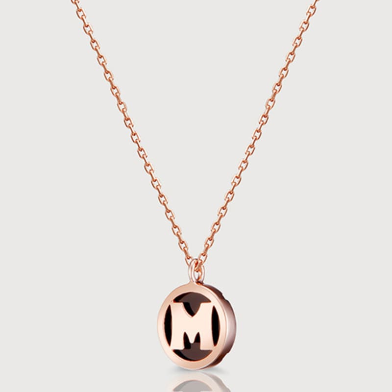 METROCITY JEWELRY Tuberare Rose Silver Necklace A201SN9107RPZ