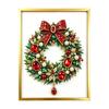 Christmas Tree Jewelry Framed Kit with Supplies for DIY Holiday Decor