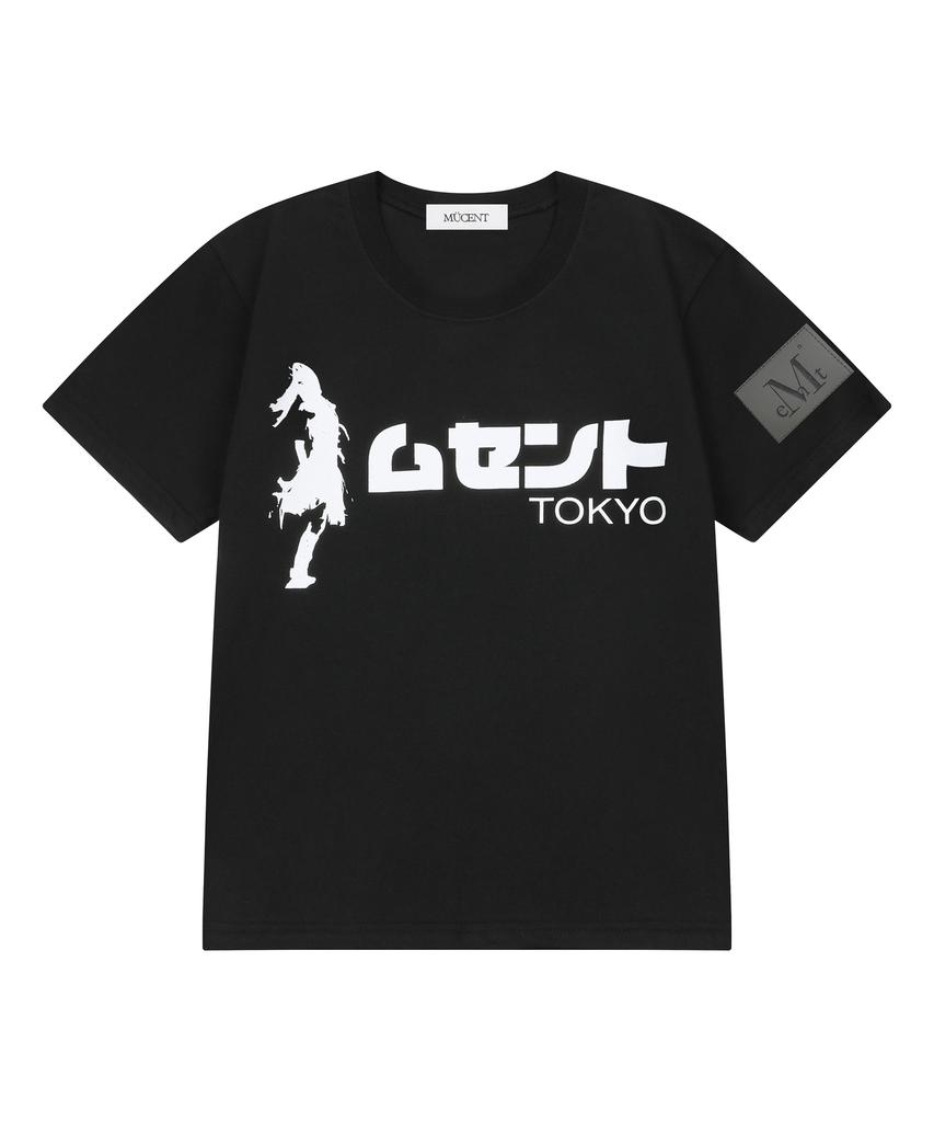 MUCENT Tokyo Lettering Short Sleeve T-Shirt (2 Colors)