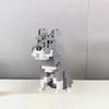 Knew Built Super Mini Perros Perro Salchicha Bloques de Construcción Juguetes Kit: Corgi Poodle y Juguete Interactivo de Aprendizaje para Principiantes Regalo