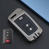 Metal Snap Key Cover for Toyota Camry, Land Cruiser (12-15), and Highlander