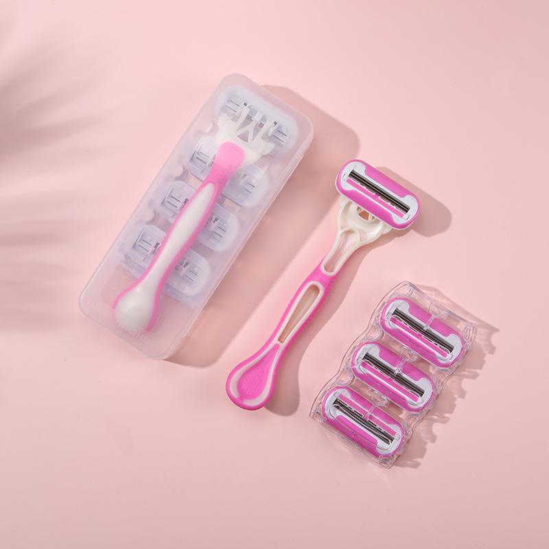 Popular Manual Razor for Women with Replacement Blades - Hair Removal & Epilator