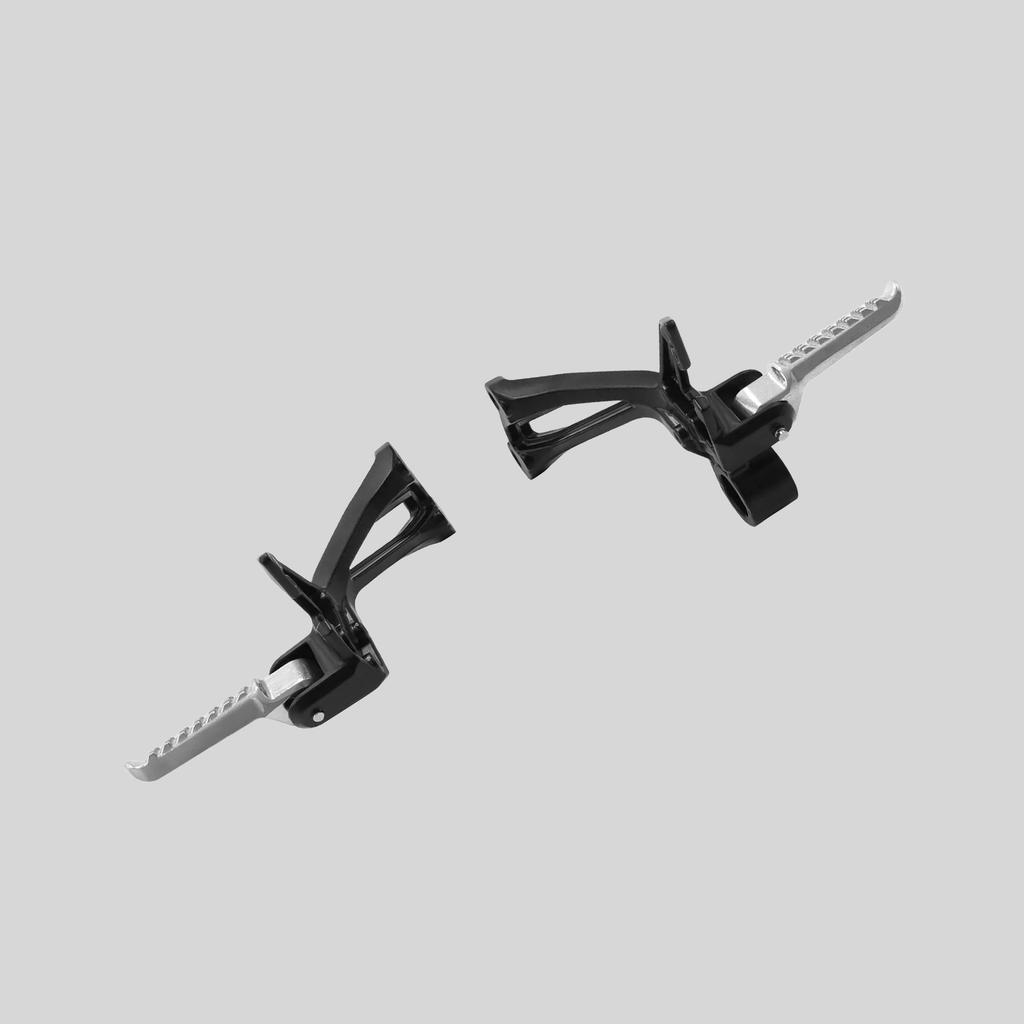 Motorcycle Rear Passenger Footrests Footpegs Brackets For Kawasaki Z900 2017-2024