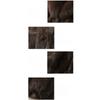 Trendy Winter Plus Size Short Faux Rabbit Fur Coat Faux Leather Fox Fur Collar Shearling Integrated Warm Outerwear