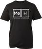 Meh Das Element der Gleichgültigkeit T-Shirt Lustig Wissenschaft Periodensystem Unisex T-Shirt