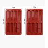 8 Cavity Silicone Cake Mold 3D Long Strip Silione Molds Mousse Cake Silicone Baking Molds French Dessert Chocolate Mold Bakeware