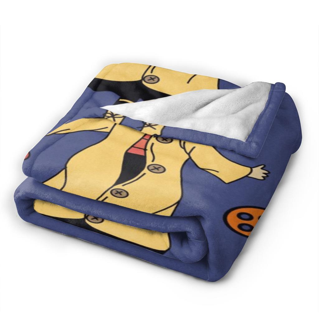 Horror Cartoon C-Coraline Cozy Blankets Trend Picnic Bedding Throws Home Decor Flannel Bedspread Sofa Bed Cover