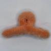 Kawaii Autumn Winter Fur Hair Claws Clip  Vintage Solid Hairy Shark Hair Clip Hairpin Korean Accessories For Women Girls