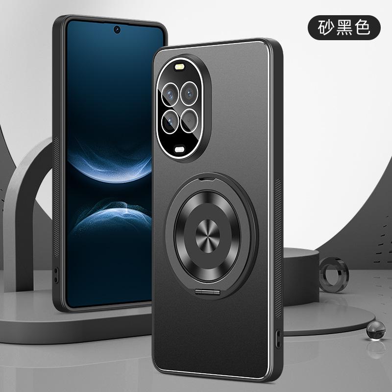 Applicable To Huawei Nova11 Mobile Phone Case nova11Ultra Metal Ring Bracket 11pro with Lens Film Anti-drop