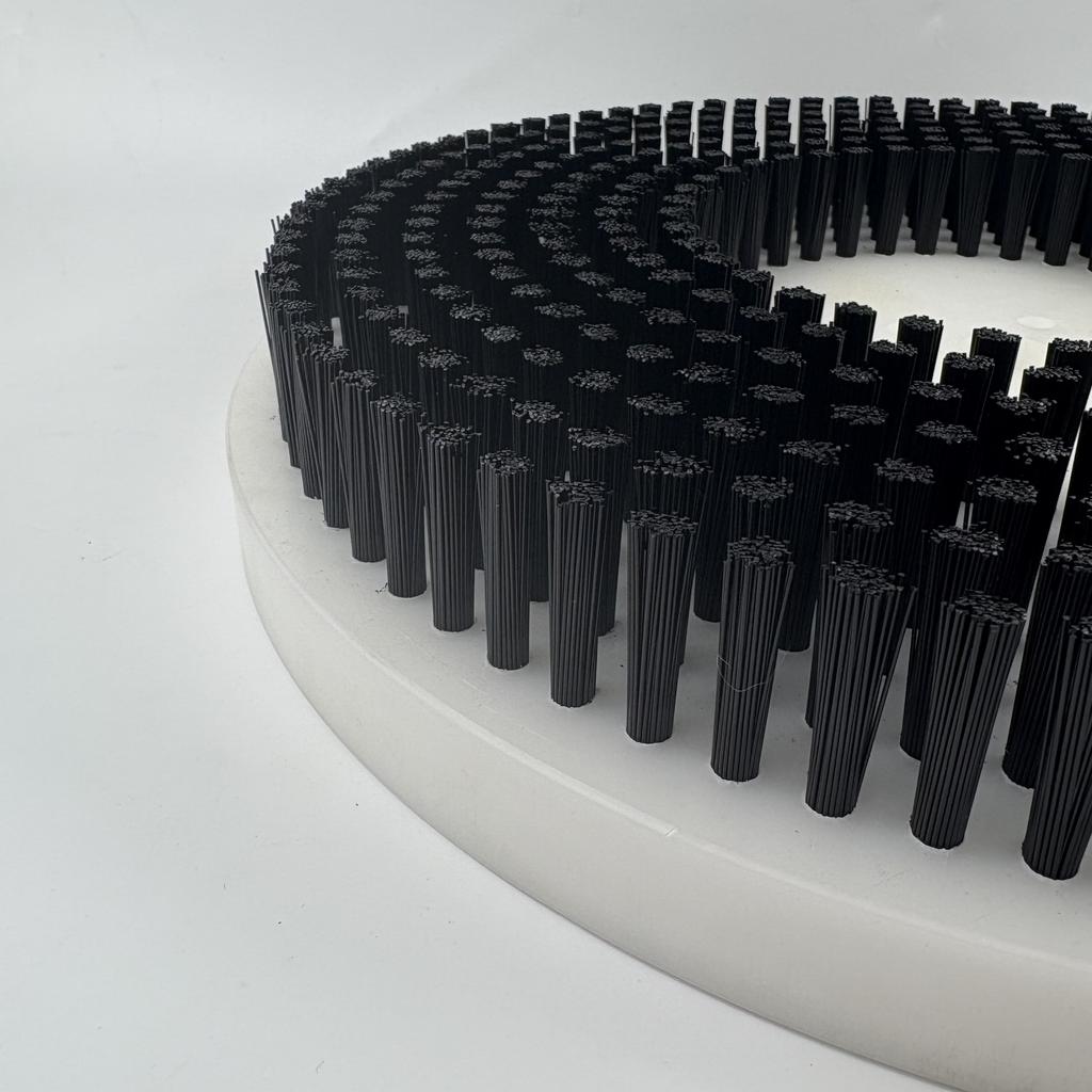 Tdf Nylon Floor Cleaning Brush Assembly Disk Round Floor Brush Scrubbing Rotary Disc