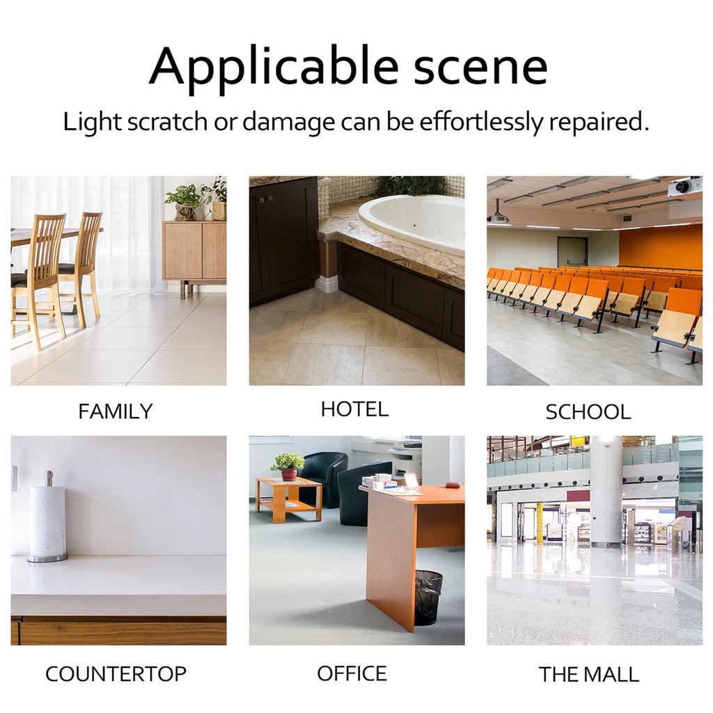 Ceramic Tile Repairing Tool Set Multifunction DIY Repairing Tool Set Household Home Tools Repairing Crack Fill Tile Tool