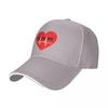 Heartbeat Love Techno Camping Baseball Caps For Unisexs Unisex FeUnisex Beach Sunscreen Hats Hip Hop Trucker Cap