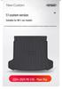 MG ES5 Trunk Mat: Waterproof TPE Interior Accessory
