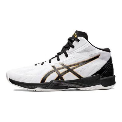 Asics V-Swift FF MT 3 Bequeme Stoßdämpfung Langlebig Stützend Mid-Top Volleyball Trainingsschuhe Unisex Sneaker Weiß Schwarz 1053A044-100