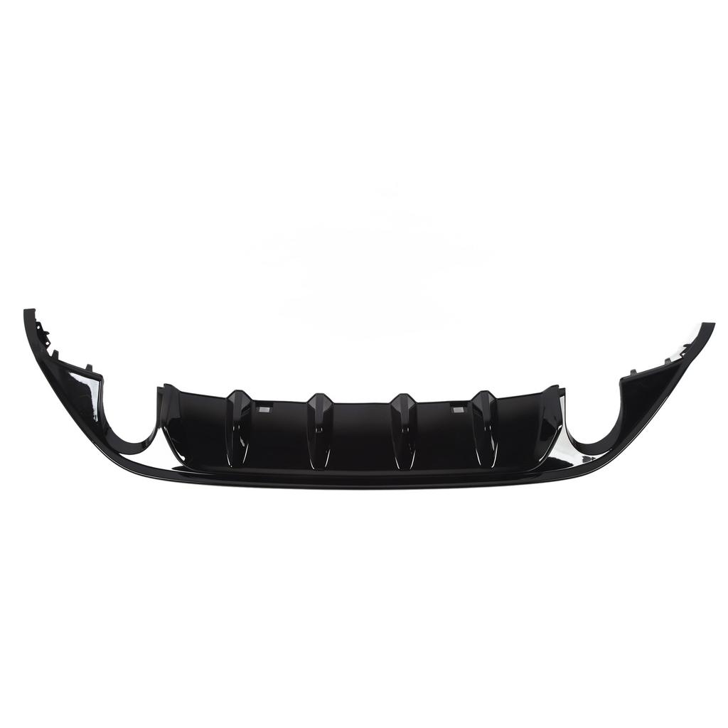 Gloss Black TCR Rear Bumper Diffuser Valance Sporty Style For MK7 Pre?Facelift 2013 To 2016